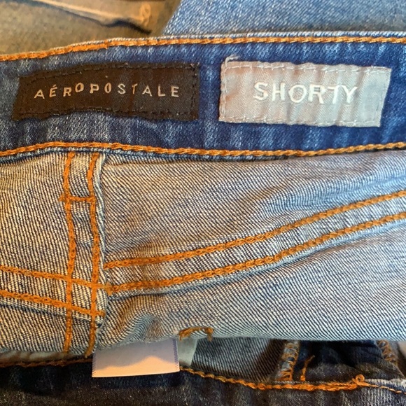 Size 00 women’s AéRopostale jean shorts - Picture 6 of 7